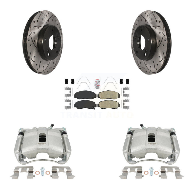 Transit Auto KCD-100236N Disc Brake Kit for 2006-2011 Acura CSX, Honda Civic - Front product image