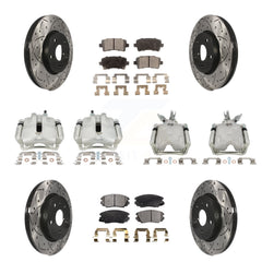Transit Auto KCD-100236P Disc Brake Kit for 2014-2015 Chevrolet Malibu - Front and Rear product image