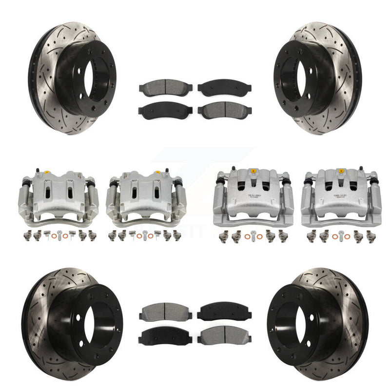 Transit Auto KCD-100236S Disc Brake Kit for 2008-2009 Ford F-250 Super Duty - Front and Rear product image