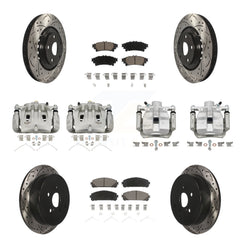 Transit Auto KCD-100237C Disc Brake Kit for 2010-2012 Lexus RX450h, Lexus RX350 - Front and Rear product image