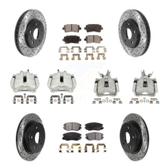 Transit Auto KCD-100237P Disc Brake Kit for 2014-2016 Chevrolet Malibu Limited, Chevrolet Malibu - Front and Rear product image