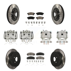 Transit Auto KCD-100239C Disc Brake Kit for 2012-2015 Lexus RX350, Lexus RX450h - Front and Rear product image