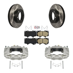 Transit Auto KCD-100240N Disc Brake Kit for 2007-2022 Toyota Tacoma, Toyota FJ Cruiser - Front product image