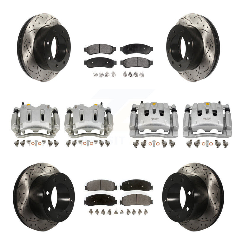 Transit Auto KCD-100240P Disc Brake Kit for 2010-2012 Ford F-250 Super Duty, Ford F-350 Super Duty - Front and Rear product image