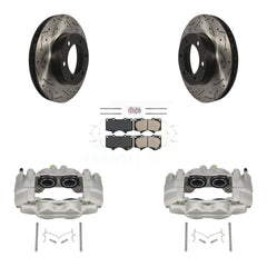 Transit Auto KCD-100241N Disc Brake Kit for 2007-2022 Toyota Tacoma, Toyota FJ Cruiser - Front product image