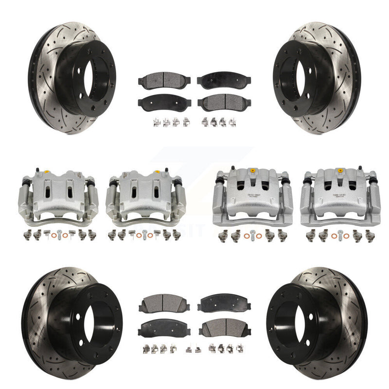 Transit Auto KCD-100241P Disc Brake Kit for 2009-2011 Ford F-250 Super Duty, Ford F-350 Super Duty - Front and Rear product image