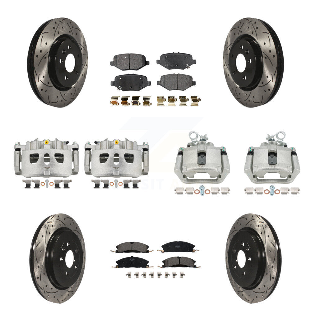 Transit Auto KCD-100241T Disc Brake Kit for 2013 Ford Explorer - Front and Rear product image
