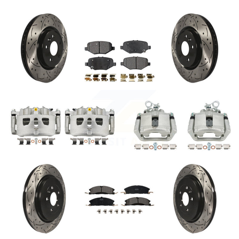 Transit Auto KCD-100241T Disc Brake Kit for 2013 Ford Explorer - Front and Rear product image