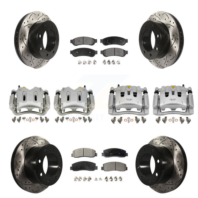 Transit Auto KCD-100242P Disc Brake Kit for 2008-2009 Ford F-250 Super Duty - Front and Rear product image