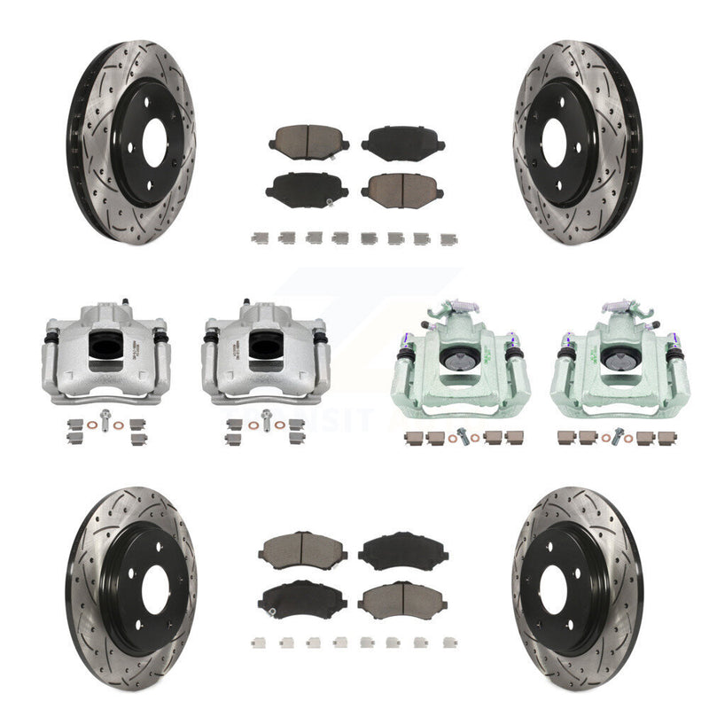Transit Auto KCD-100243C Disc Brake Kit for 2012 Ram C/V - Front and Rear product image