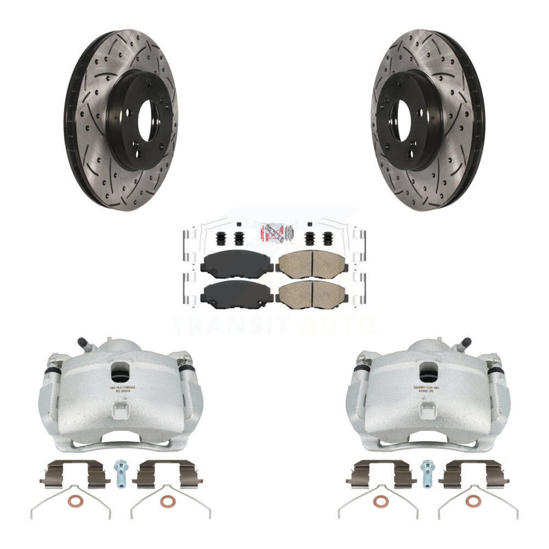 Transit Auto KCD-100243N Disc Brake Kit for 2003-2011 Honda Element - Front product image