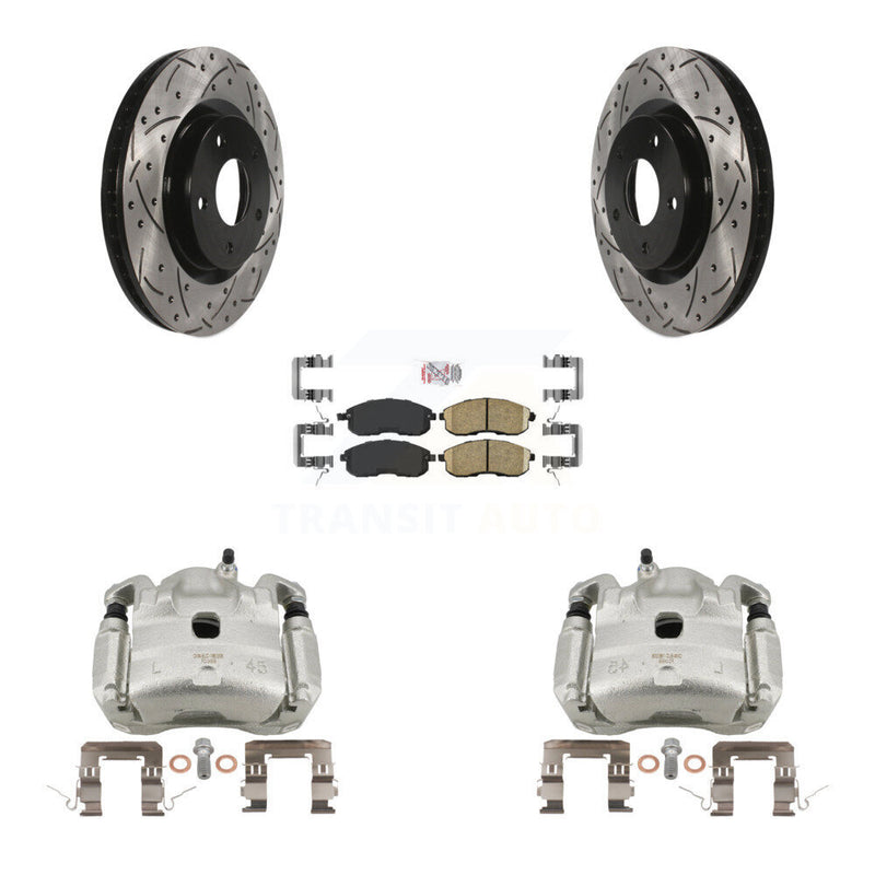 Transit Auto KCD-100244N Disc Brake Kit for 2007-2010 Nissan Sentra - Front product image
