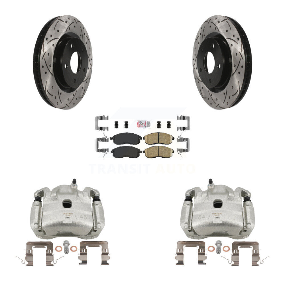 Transit Auto KCD-100245N Disc Brake Kit for 2007-2010 Nissan Sentra - Front product image