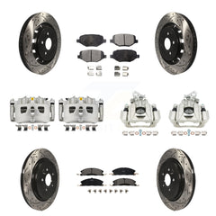 Transit Auto KCD-100245T Disc Brake Kit for 2016 Lincoln MKS - Front and Rear product image