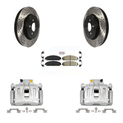 Transit Auto KCD-100248N Disc Brake Kit for 2012-2021 Chrysler 300, Dodge Challenger, Dodge Charger - Front product image