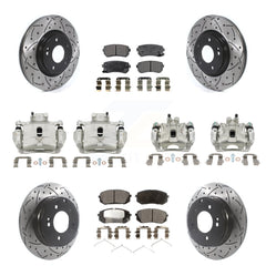 Transit Auto KCD-100248T Disc Brake Kit for 2015 Hyundai Sonata - Front and Rear product image