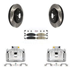 Transit Auto KCD-100249N Disc Brake Kit for 2012-2021 Chrysler 300, Dodge Challenger, Dodge Charger - Front product image