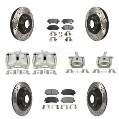 Transit Auto KCD-100251T Disc Brake Kit for 2013-2015 Mazda CX-5 - Front and Rear product image