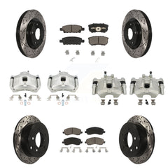 Transit Auto KCD-100252C Disc Brake Kit for 2007-2017 Chrysler 200, Dodge Caliber, Dodge Avenger & more - Front and Rear product image