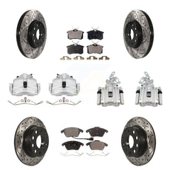 Transit Auto KCD-100252P Disc Brake Kit for 2014-2018 Volkswagen Jetta, Volkswagen Beetle - Front and Rear product image