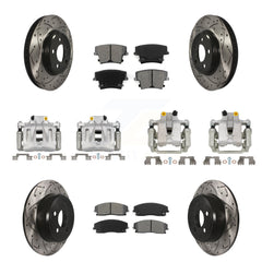 Transit Auto KCD-100252S Disc Brake Kit for 2005-2011 Chrysler 300, Dodge Challenger, Dodge Charger & more - Front and Rear product image