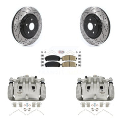 Transit Auto KCD-100253N Disc Brake Kit for 2022 Lexus NX250, Lexus NX350, Lexus NX350h - Front product image