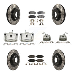 Transit Auto KCD-100253T Disc Brake Kit for 2016-2018 Mazda CX-3 - Front and Rear product image