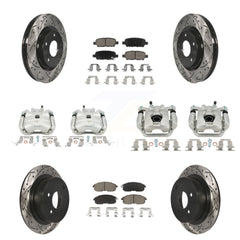 Transit Auto KCD-100254C Disc Brake Kit for 2011-2019 Nissan Juke, Nissan Sentra - Front and Rear product image