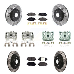 Transit Auto KCD-100254P Disc Brake Kit for 2017-2022 Honda CR-V - Front and Rear product image