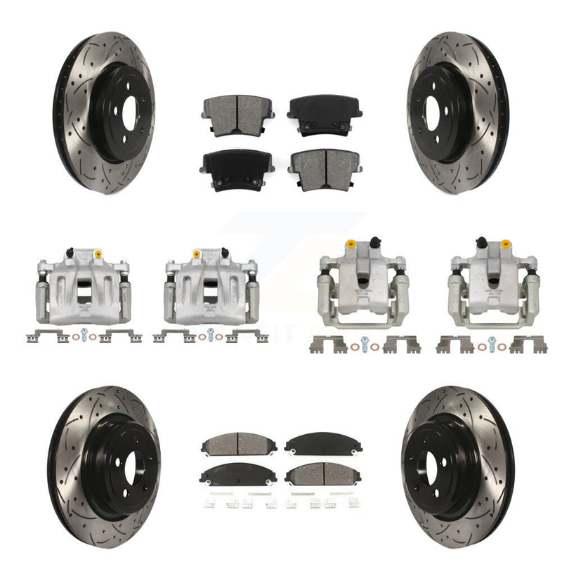 Transit Auto KCD-100254S Disc Brake Kit for 2011 Dodge Charger - Front and Rear product image