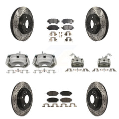 Transit Auto KCD-100254T Disc Brake Kit for 2016-2018 Mazda CX-3 - Front and Rear product image
