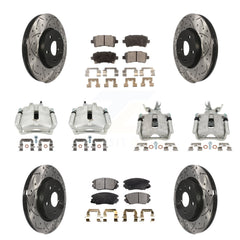 Transit Auto KCD-100257P Disc Brake Kit for 2016 Chevrolet Malibu Limited - Front and Rear product image