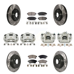 Transit Auto KCD-100257T Disc Brake Kit for 2011-2016 Chevrolet Cruze Limited, Chevrolet Cruze - Front and Rear product image