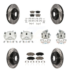 Transit Auto KCD-100258C Disc Brake Kit for 2012-2015 Acura ILX, Honda Civic - Front and Rear product image