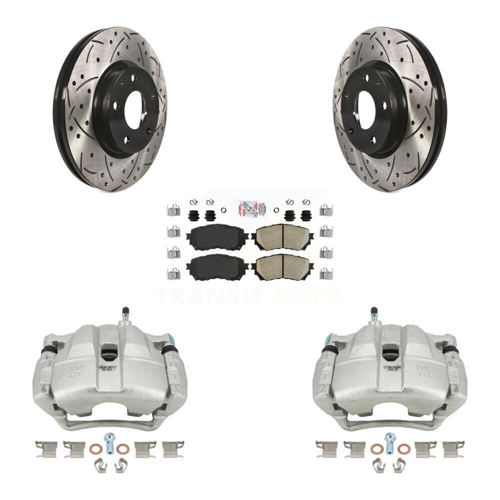 Transit Auto KCD-100258N Disc Brake Kit for 2014-2018 Mazda 6 - Front product image