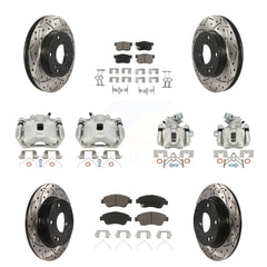 Transit Auto KCD-100259C Disc Brake Kit for 2013-2015 Acura ILX - Front and Rear product image