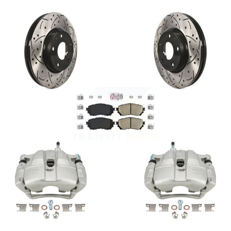 Transit Auto KCD-100259N Disc Brake Kit for 2014-2018 Mazda 6 - Front product image
