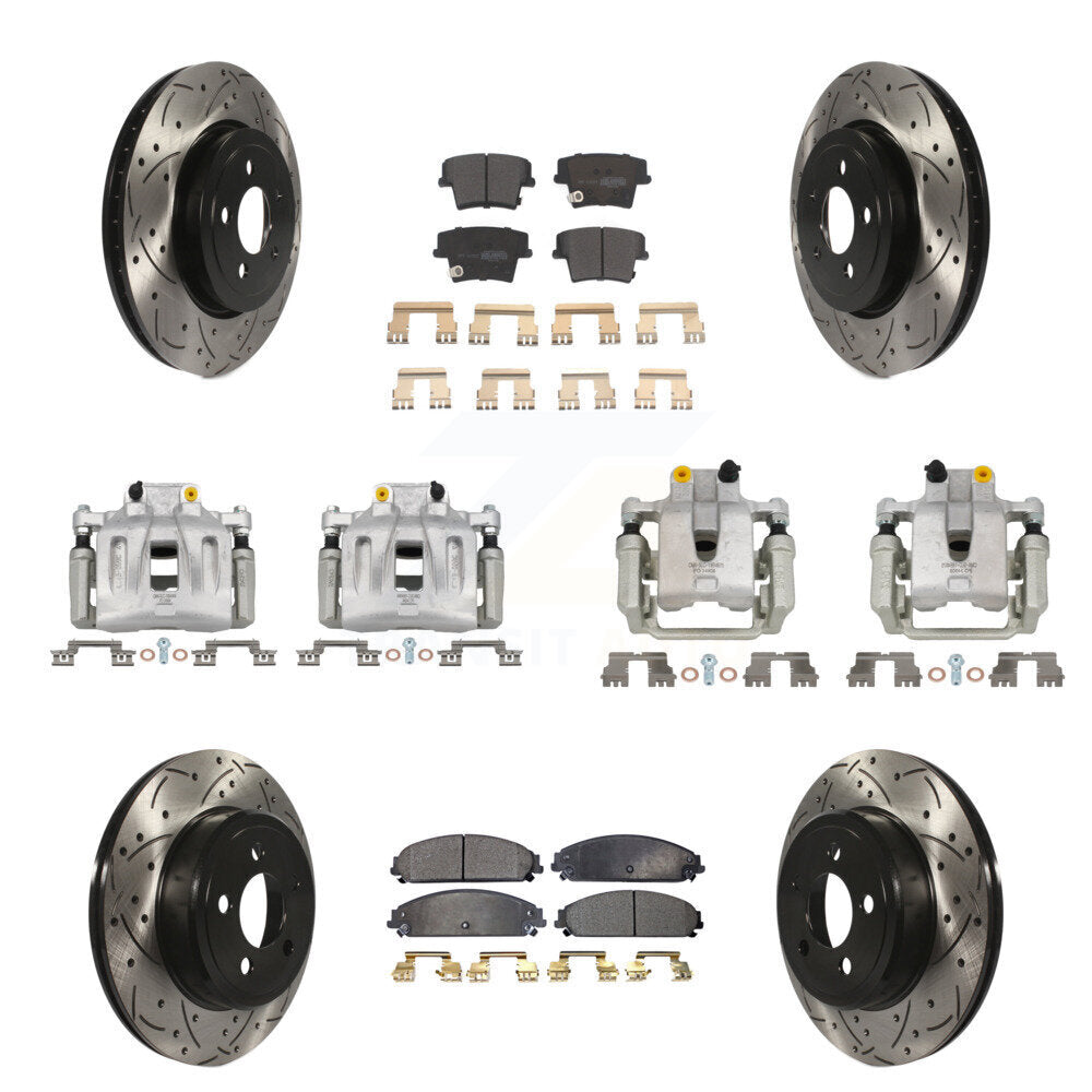 Transit Auto KCD-100259P Disc Brake Kit for 2006 Chrysler 300 - Front and Rear product image