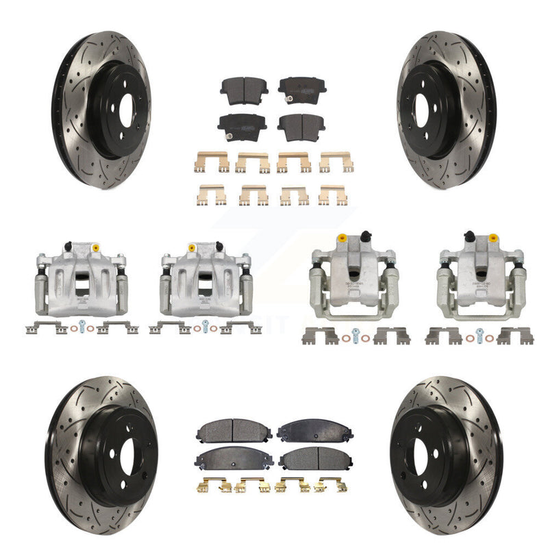 Transit Auto KCD-100259P Disc Brake Kit for 2006 Chrysler 300 - Front and Rear product image