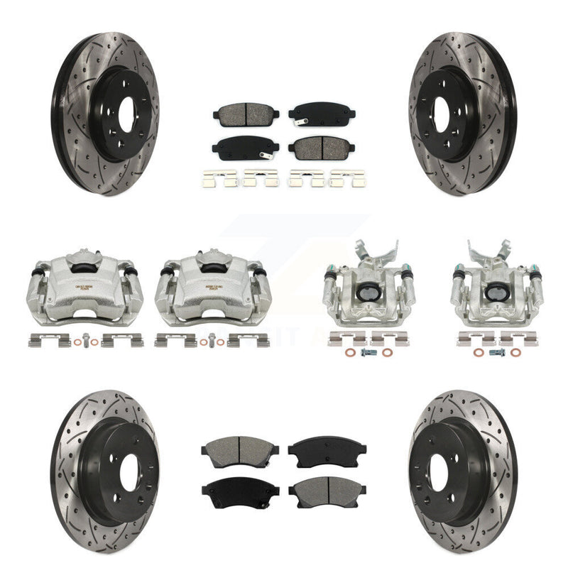 Transit Auto KCD-100259S Disc Brake Kit for 2014-2016 Chevrolet Sonic - Front and Rear product image