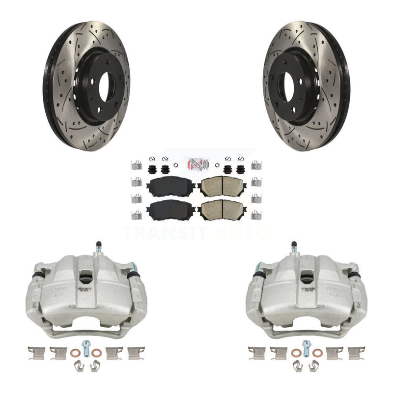 Transit Auto KCD-100260N Disc Brake Kit for 2019-2021 Mazda 6 - Front product image
