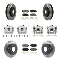 Transit Auto KCD-100260S Disc Brake Kit for 2011-2015 Hyundai Sonata, Kia Optima - Front and Rear product image