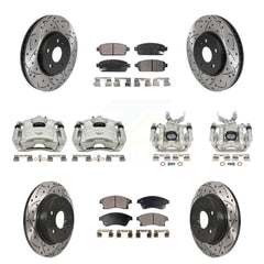 Transit Auto KCD-100260T Disc Brake Kit for 2013-2014 Chevrolet Sonic - Front and Rear product image