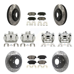 Transit Auto KCD-100261S Disc Brake Kit for 2014 Hyundai Sonata - Front and Rear product image