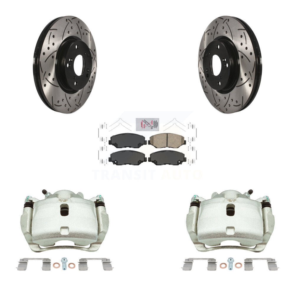 Transit Auto KCD-100262N Disc Brake Kit for 2005-2006 Honda CR-V - Front product image