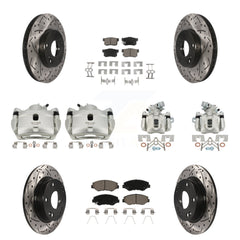 Transit Auto KCD-100263C Disc Brake Kit for 2013-2015 Honda Civic, Acura ILX - Front and Rear product image