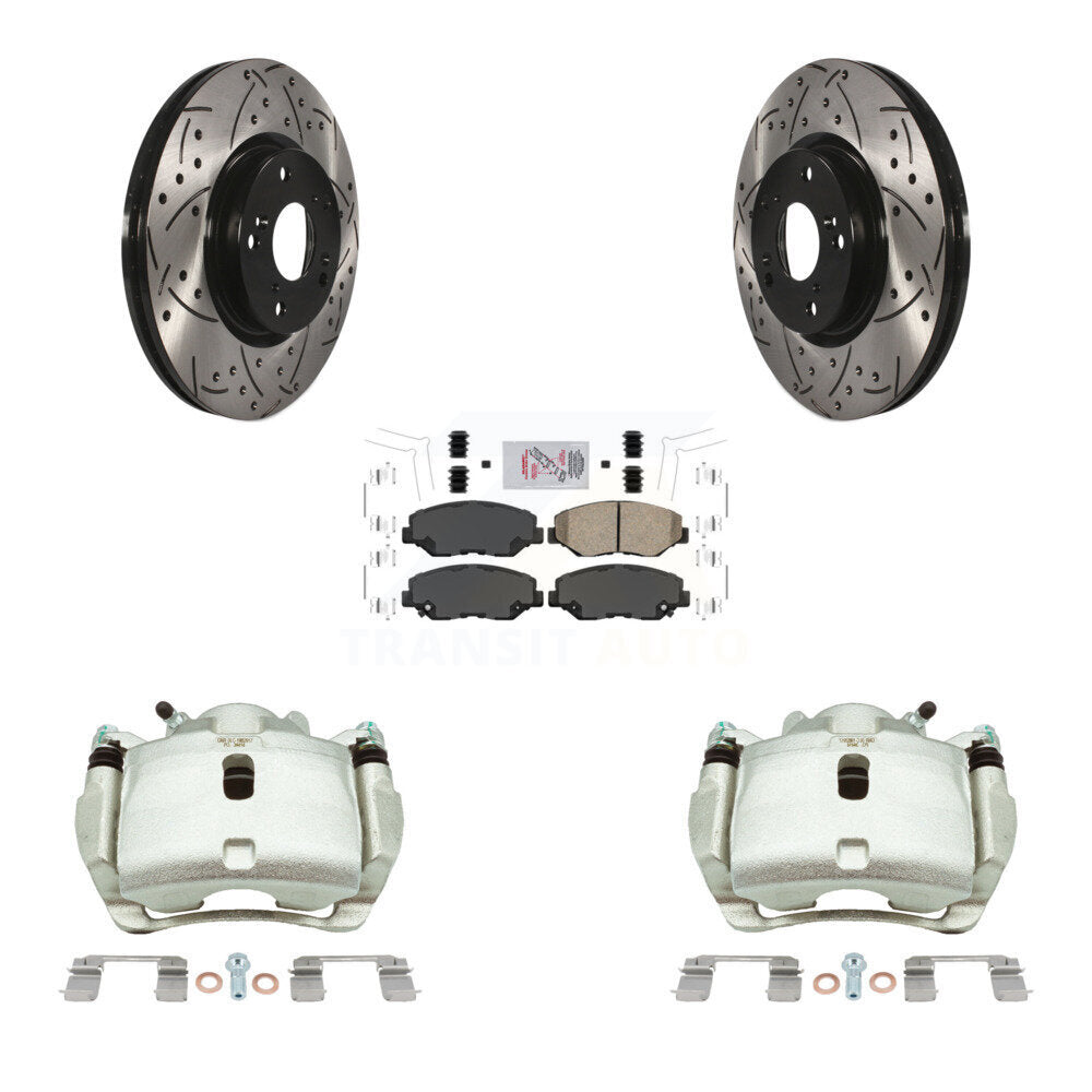 Transit Auto KCD-100263N Disc Brake Kit for 2005-2006 Honda CR-V - Front product image