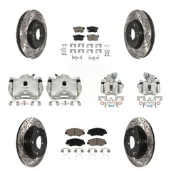 Transit Auto KCD-100264C Disc Brake Kit for 2015 Honda Civic - Front and Rear product image