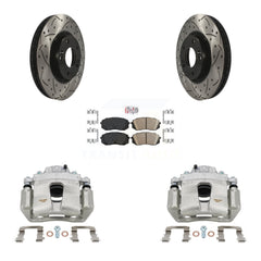 Transit Auto KCD-100264N Disc Brake Kit for 2016 Hyundai Sonata - Front product image
