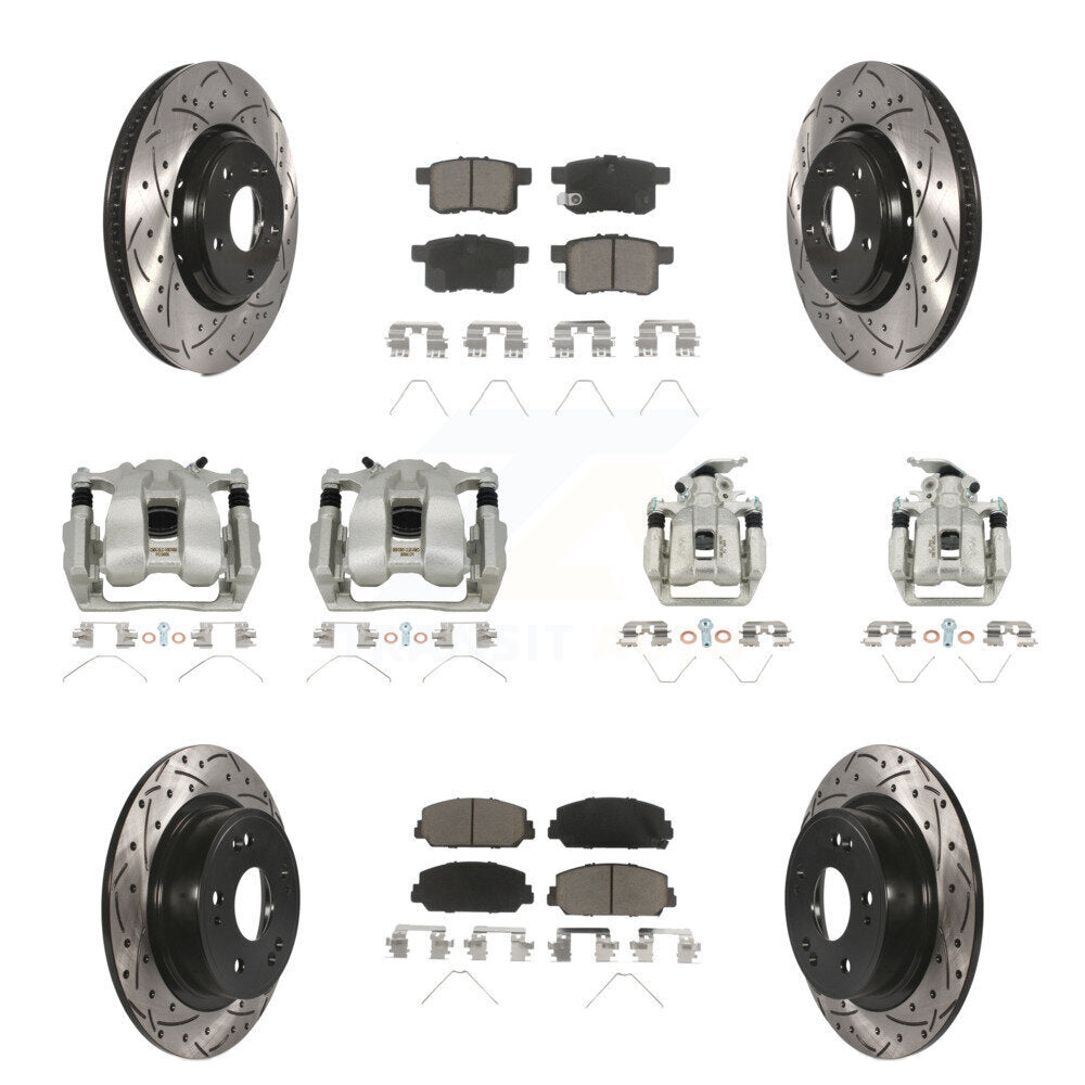 Transit Auto KCD-100265C Disc Brake Kit for 2016-2017 Honda Accord - Front and Rear product image